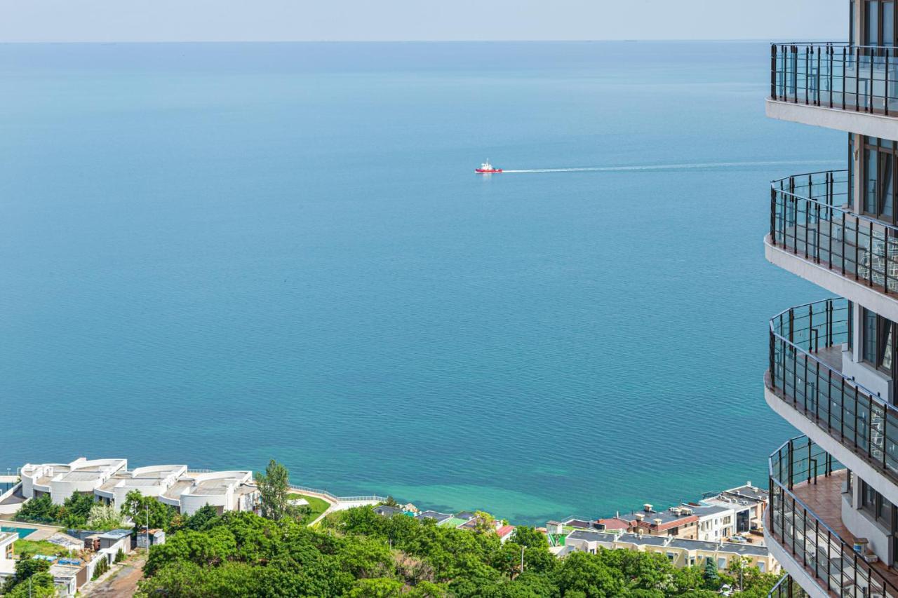 Level 24 - Sea & Sky View Apartment Odessa Exteriör bild